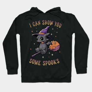 I Can Show You Some Spooks Funny Cute Spooky Hoodie